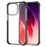For iPhone 15 Pro Case Four Corners Anti Drop Clear TPU + TPE + PC Phone Coverr - Black - 2