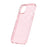 For iPhone 15 Plus Sparkly Glitter Protective Case Shockproof Hard PC + Soft TPU Phone Cover - Pink - 7