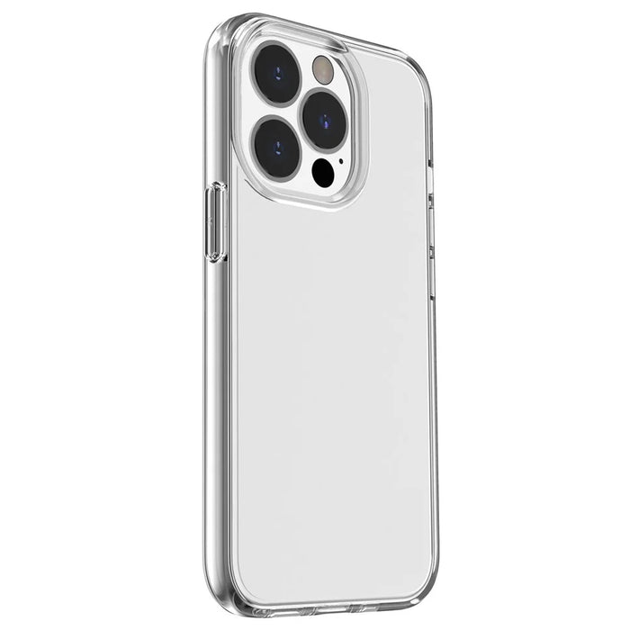Transparent Phone Case for iPhone 15 Pro Max , Anti-fall Hard PC + Soft TPU Case Hybrid Cover - Transparent - 2