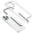 For iPhone 15 Pro HD Clear Phone Cover Shockproof Flexible TPU+TPE Phone Case Shell - Transparent Black - 3
