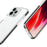 For iPhone 15 Pro HD Clear Phone Cover Shockproof Flexible TPU+TPE Phone Case Shell - Transparent Black - 6