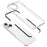 Clear Phone Cover for iPhone 15 , Flexible TPU+TPE Shell Shockproof Cell Phone Case - Transparent Black - 3