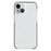 Clear Phone Cover for iPhone 15 , Flexible TPU+TPE Shell Shockproof Cell Phone Case - Transparent Black - 7