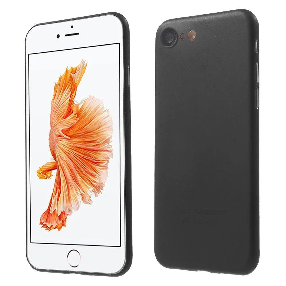 Ultra Thin 0.3mm Hard PC Case for iPhone SE (2020) / SE (2022) / 8 / 7 4.7 inch - Black - 1