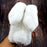 Bunny Shape Warm Fur TPU Case for iPhone 8 Plus / 7 Plus 5.5 inch - White - 2