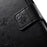 Imprinted Butterfly Leather Wallet Cover with Wrist Strap for iPhone 8 Plus / 7 Plus 5.5 inch - Black - 7