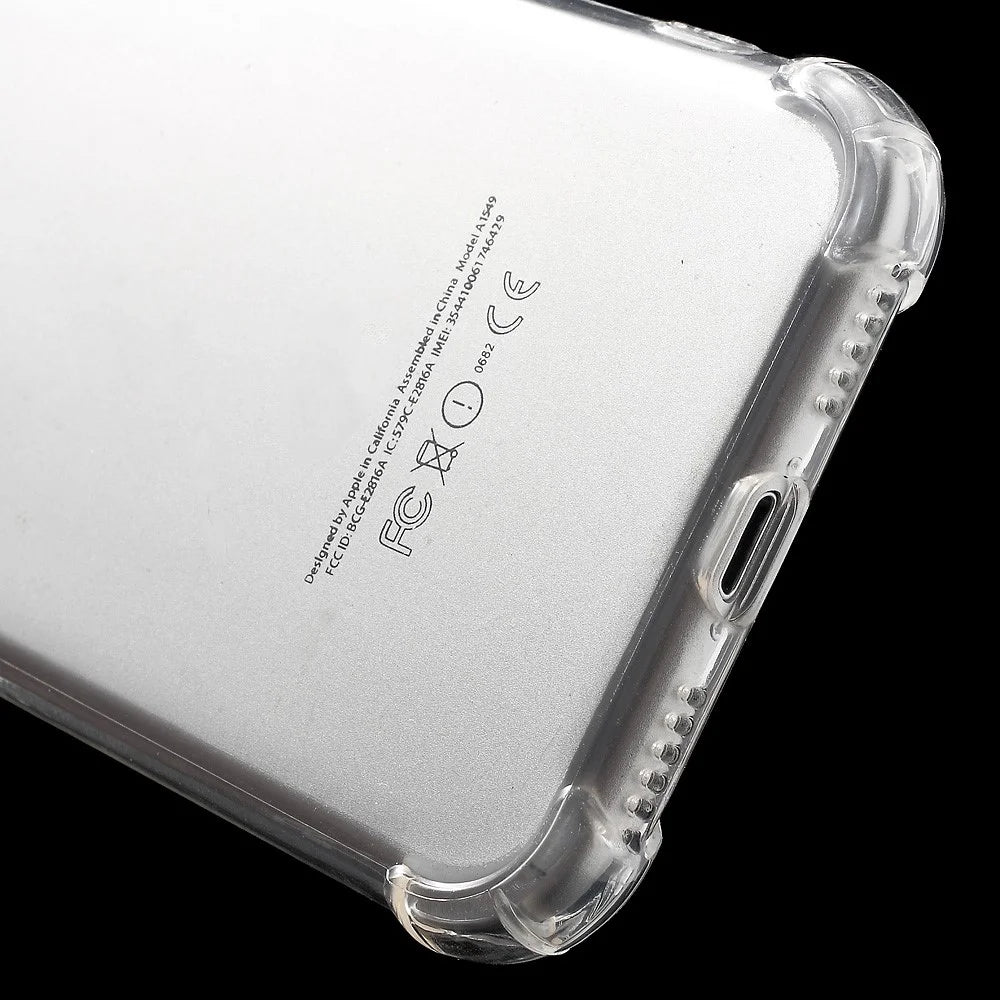 Clear Drop-proof TPU Back Case Cover for iPhone SE (2020)/SE (2022)/8/7 4.7 inch 4.7 Inch - Transparent - 3