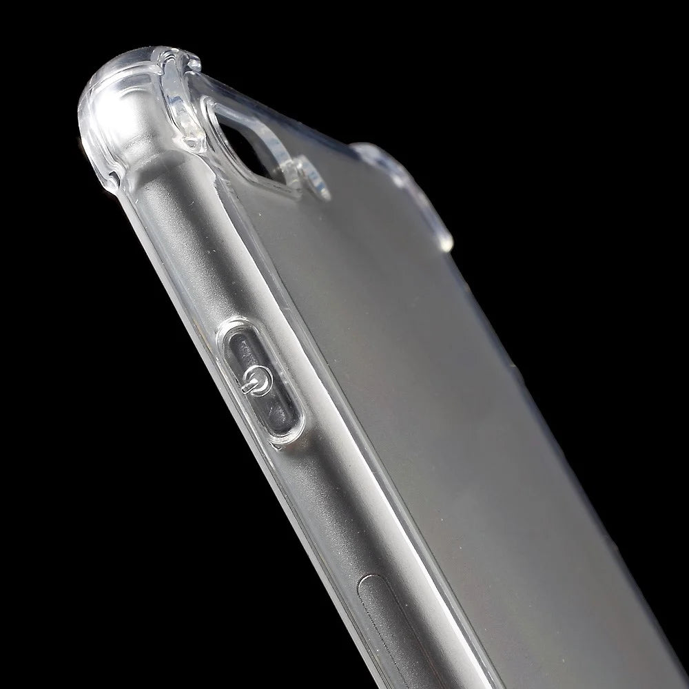 Clear Drop-proof TPU Back Case for iPhone 8 Plus / 7 Plus 5.5 Inch - Transparent - 6