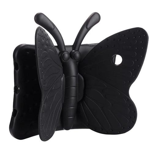 3D Butterfly Kids Shockproof EVA Kickstand Phone Case Phone Cover for iPad Pro 9.7 / Air 2 / Air - Black - 1