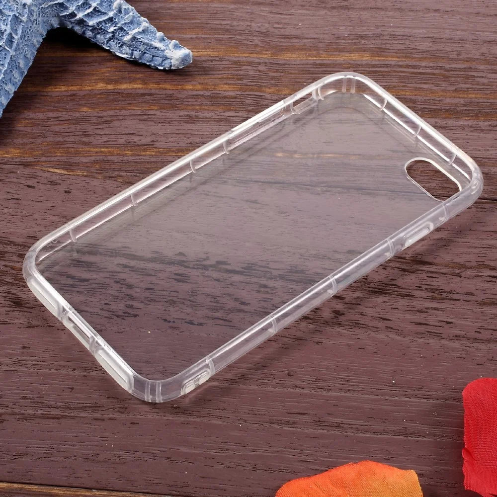 Drop-Proof Crystal Clear TPU Mobile Phone Accessory Casing for iPhone SE (2020) / SE (2022) / 8 / 7 4.7 inch - 6