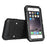 Waterproof Shockproof Dustproof Drop-resistant Phone Case for iPhone 7 (Silicone + Metal) - Black - 5