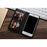 CMAI2 Litchi Grain Auto-absorbed Leather Wallet Stand Case for iPhone SE (2020)/SE (2022)/8/7 4.7 inch - Black - 3