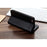 CMAI2 Litchi Grain Auto-absorbed Leather Wallet Stand Case for iPhone SE (2020)/SE (2022)/8/7 4.7 inch - Black - 4