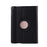 For iPad 9.7 (2018) / (2017) Litchi Texture 360 Degree Rotary Stand Smart Leather Tablet Case - Black - 1
