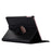 For iPad 9.7 (2018) / (2017) Litchi Texture 360 Degree Rotary Stand Smart Leather Tablet Case - Black - 3