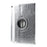 For iPad 9.7 (2018) / 9.7 (2017) Leather Flip Protective Case with 360 Degree Rotary Stand - Crocodile Texture / Silver - 1