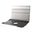For iPad 9.7 (2018) / 9.7 (2017) Leather Flip Protective Case with 360 Degree Rotary Stand - Crocodile Texture / Silver - 7
