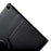 Leather Cover for iPad 9.7 (2018) / 9.7 (2017) / Air 2 / Air (2013) Rotary Stand Tablet Case with Elastic Band - Black - 6
