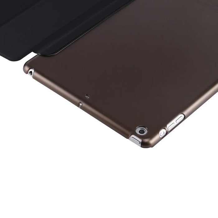 For iPad 9.7-inch (2018) / (2017) Magnetic Tri-Fold Stand Leather Case Smart Awake / Sleep Tablet Cover - Black - 7