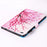 For iPad 9.7 (2018) / 9.7 (2017) Pattern Printing Leather Card Holder Tablet Case - Plum Blossom - 5