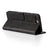 LC.IMEEKE Leather Wallet Stand Cover for iPhone 8 Plus / 7 Plus 5.5 inch Textured PU Leather Cell Phone Accessory - Black - 4