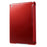 For iPad 9.7-inch (2018) / (2017) Tablet Cover Tri-Fold Stand PU Leather + PC Protective Case - Red - 3