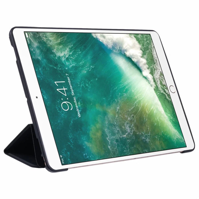 Tri-fold Stand Leather Smart Case for iPad Air 10.5 (2019)/Pro 10.5 (2017) - Black - 2