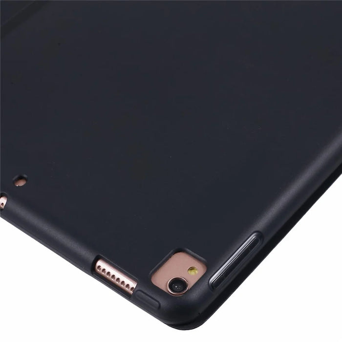 Tri-fold Stand Leather Smart Case for iPad Air 10.5 (2019)/Pro 10.5 (2017) - Black - 6