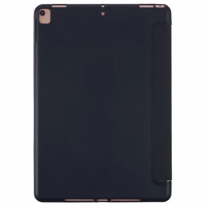 Tri-fold Stand Leather Smart Case for iPad Air 10.5 (2019)/Pro 10.5 (2017) - Black - 7
