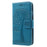 Imprint Tree Owl Magnetic Wallet PU Leather Stand Mobile Phone Cover for iPhone 7/8/SE (2020)/SE (2022) - Blue - 3