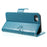 Imprint Tree Owl Magnetic Wallet PU Leather Stand Mobile Phone Cover for iPhone 7/8/SE (2020)/SE (2022) - Blue - 5