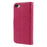 Imprint Tree Owl Magnetic Wallet PU Leather Stand Cover for iPhone 5 / 5s / SE - Rose - 2