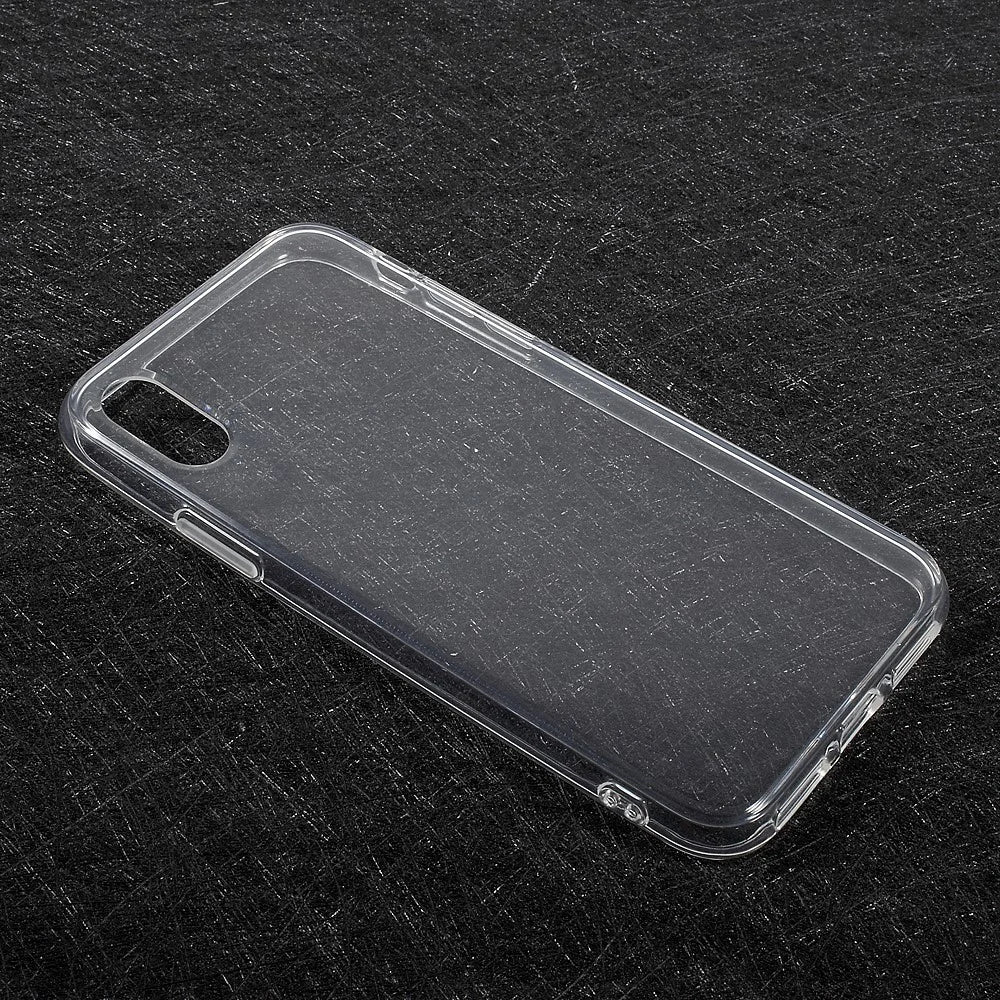 Transparent Soft TPU Phone Case for iPhone XS / X/Ten 5.8 inch - Transparent - 3