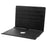 For iPad Pro 12.9-inch (2017) Litchi Texture Leather Tablet Cover 360-Degree Swivel Stand Shell - Black - 7