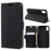 For iPhone XS / X/10 5.8 inch Leather Stand Wallet Mobile Phone Case - Black - 1