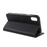 For iPhone XS / X/10 5.8 inch Leather Stand Wallet Mobile Phone Case - Black - 4