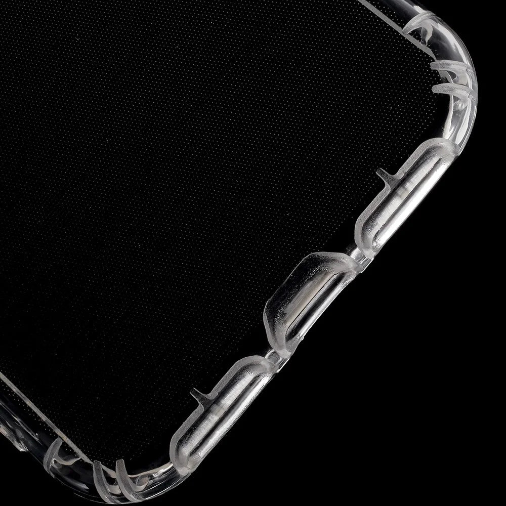 Drop-resistant Clear TPU Protection Cell Phone Case Accessory for iPhone XS / X 5.8 inch - Transparent - 5