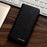 CMAI2 for iPhone SE (2020)/SE (2022)/8/7 4.7 inch Silk Texture Series Leather Card Holder Phone Shell - Black - 1