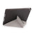 For iPad 9.7 (2018) / (2017) Smart Tablet Case PU Leather + TPU Origami Stand Cover - Black - 4
