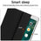 Tri-fold Stand Auto-wake/sleep Leather Protector Case for iPad Air 10.5 (2019) / Pro 10.5 (2017) - Black - 6