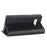 For Samsung Galaxy Note 8 Phone Cases Genuine Split Leather Wallet Mobile Cover Stand - Black - 6