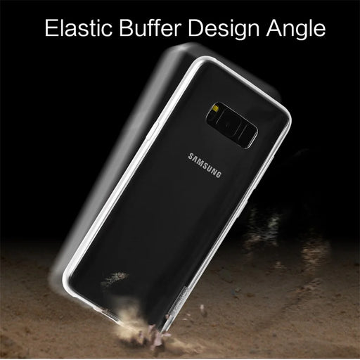 X-LEVEL Clear TPU Anti-slip Cell Phone Cover for Samsung Galaxy S8 G950 - Transparent - 1