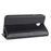 Genuine Split Leather Wallet Stand Mobile Cover for Samsung Galaxy J3 (2017) EU Version / J3 Pro (2017) - Black - 6