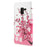 Pattern Printing PU Leather Magnetic Wallet Protective Phone Shell with Stand for Samsung Galaxy A8 (2018) - Peach Flower - 3