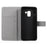 Pattern Printing PU Leather Magnetic Wallet Protective Phone Shell with Stand for Samsung Galaxy A8 (2018) - Peach Flower - 5