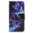 Pattern Printing Cross Texture Stand Wallet Leather Cover for Samsung Galaxy A8 (2018) - Crystal Butterfly - 3