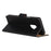For Samsung Galaxy S9 G960 Folio Flip Stand Wallet Leather Case - Black - 4