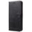Imprint Tree Owl PU Leather Wallet Case with Strap for Samsung Galaxy S9+ G965 - Black - 3