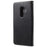 Imprint Tree Owl PU Leather Wallet Case with Strap for Samsung Galaxy S9+ G965 - Black - 4