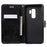 Imprint Tree Owl PU Leather Wallet Case with Strap for Samsung Galaxy S9+ G965 - Black - 6
